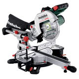 METABO KGS 18 LTX BL 216 akkus fejező- és gérvágó fűrész (1 x 4.0 Ah Li-Power akkuval, kartonban)