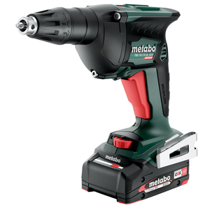 METABO TBS 18 LTX BL 5000 akkumulátoros gipszkarton csavarbehajtó (2 x 2.0 Ah Li-Power akkuval, metaBOX kofferben) termék fő termékképe