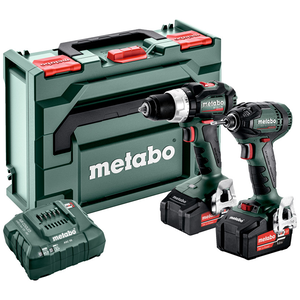 METABO COMBO SET 2.1.18 18 V BL szénkefe nélküli akkumulátoros gépcsomag (2 x 5.2 Ah Li-Power akkuval, metaBOX kofferben) termék fő termékképe