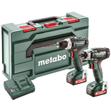 METABO COMBO SET 2.7.1 12 V akkumulátoros gépcsomag (2 x 2.0 Ah Li-Power akkuval, metaBOX kofferben)