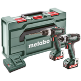 METABO COMBO SET 2.7.2 12 V akkumulátoros gépcsomag (2 x 2.0 Ah Li-Power akkuval, metaBOX kofferben)