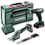 METABO COMBO SET 2.2.5 18V akkumulátoros gépcsomag (2 x 2.0 Ah Li-Power akkuval, metaBOX kofferben)