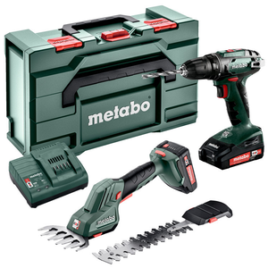 METABO COMBO SET 2.2.5 18V akkumulátoros gépcsomag (2 x 2.0 Ah Li-Power akkuval, metaBOX kofferben) termék fő termékképe