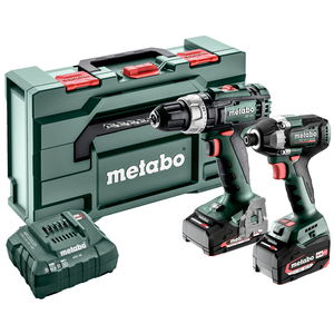 METABO COMBO SET 2.8.6 18 V akkumulátoros gépcsomag (1 x 2.0 Ah és 1 x 4.0 Ah Li-Power akkuval, metaBOX kofferben) termék fő termékképe