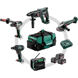 METABO COMBO SET 5.2 18 V akkumulátoros gépcsomag (3 x 4.0 Ah Li-Power akkuval, nagy szerszámtáskával)