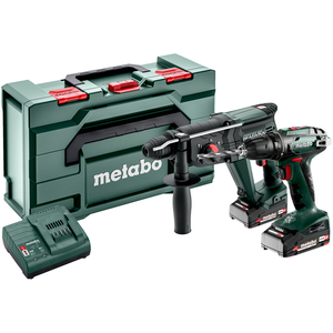 METABO COMBO SET 2.3.2 18 V akkumulátoros gépcsomag (2 x 2.0 Ah Li-Power akkuval, metaBOX kofferben) termék fő termékképe