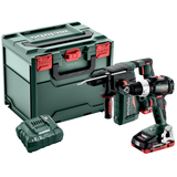 METABO COMBO SET 2.3.6 18 V akkumulátoros gépcsomag (2 x 4.0 Ah LiHD akkuval, metaBOX kofferben)