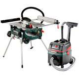 METABO TS 254 asztali körfűrész + ASR 25 L SC porszívó (kartonban)