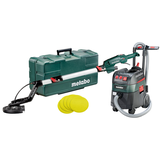 METABO LSV 5-225 COMFORT hosszúnyakú csiszoló + ASR 35 L ACP porszívó (műanyag hordtáskával)