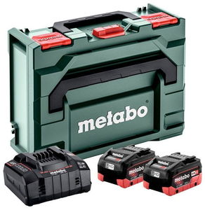 METABO 18 V-os akku csomag (2 x 8.0 Ah LiHD akku, töltő, metaBOX kofferben) termék fő termékképe