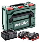 METABO 18 V-os akku csomag (2 x 10.0 Ah LiHD akku, töltő, metaBOX kofferben)