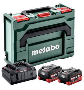 METABO 18 V-os akku csomag (2 x 10.0 Ah LiHD akku, töltő, metaBOX kofferben) termék fő termékképe