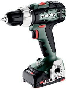 METABO BS 18 L akkumulátoros fúró-csavarozó (2 x 2.0 Ah Li-Power akkuval, metaBOX kofferben) termék fő termékképe