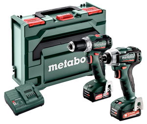 METABO COMBO SET 2.7.3 12 V BL szénkefe nélküli akkumulátoros gépcsomag (2 x 2.0 Ah Li-Power akkuval, metaBOX kofferben) termék fő termékképe