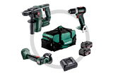 METABO COMBO SET 3.1.1 18 V akkumulátoros gépcsomag (2 x 4.0 Ah Li-Power akkuval, kis szerszámtáskával)