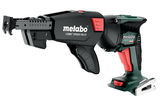 METABO HBS 18 LTX BL 3000 szénkefe nélküli akkumulátoros faszerkezeti csavarbehajtó (akku és töltő nélkül, metaBOX kofferben) + csavartár