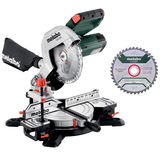 METABO KS 216 M Set fejező- és gérvágó fűrész + fűrészlap