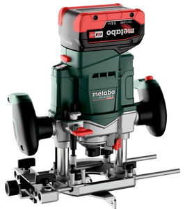 METABO OFV 18 LTX BL 12 akkumulátoros felsőmaró (2 x 5.5 Ah LiHD akkuval, metaBOX kofferben) termék fő termékképe