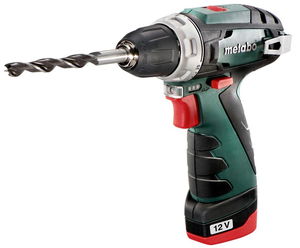 METABO POWERMAXX BS akkumulátoros fúró-csavarozó (1 x 2.0 Ah Li-Power akkuval, szerszámtáskában) termék fő termékképe