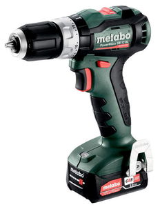 METABO POWERMAXX SB 12 BL akkumulátoros ütvefúró-csavarozó (2 x 2.0 Ah Li-Power akkuval, metaBOX kofferben) termék fő termékképe