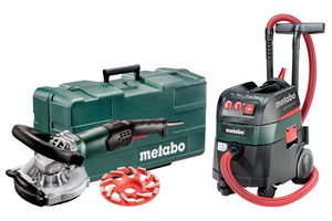 METABO RSEV 19-125 RT renovációs csiszoló + ASR 35 M ACP porszívó (műanyag hordtáskával) termék fő termékképe