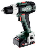 METABO SB 18 L akkumulátoros ütvefúró-csavarozó (2 x 2.0 Ah Li-Power akkuval, metaBOX kofferben)