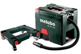 METABO AS 18 L PC SET akkumulátoros porszívó + görgős lap (akku és töltő nélkül)