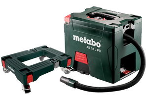 METABO AS 18 L PC SET akkumulátoros porszívó + görgős lap (akku és töltő nélkül) termék fő termékképe