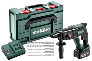 METABO KH 18 LTX 24 Set akkumulátoros SDS-plus kombikalapács (1 x 4.0 Ah Li-Power akkuval, metaBOX kofferben) termék fő termékképe