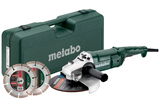 METABO WE 2200-230 SET sarokcsiszoló (műanyag hordtáskában) + 2 db vágótárcsa