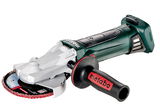 METABO WF 18 LTX 125 QUICK akkumulátoros laposfejű sarokcsiszoló (akku és töltő nélkül, metaBOX kofferben)