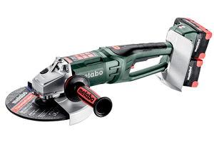 METABO WPB 36-18 LTX BL 24-230 Quick szénkefe nélküli akkumulátoros sarokcsiszoló (4 x 8.0 Ah LiHD akkuval, műanyag hordtáskában) termék fő termékképe