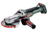 METABO WVBF 18 LTX BL 15-125 Quick akkumulátoros laposfejű sarokcsiszoló (akku és töltő nélkül, metaBOX kofferben)