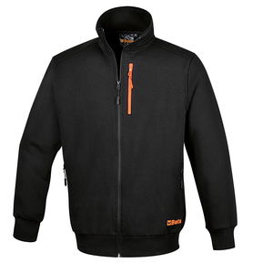 BetaWORK 7664N Hosszú ujjú felső, hosszú cipzáras, fekete, XXXL termék fő termékképe