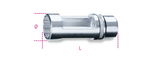 Beta 960S 22 1/2”-os nyitott porlasztócsúcs kiszedő dugókulcs, krómozott, tizenkétszögű