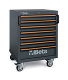 Beta C45PRO C7 7 fiókos szerszámkocsi a C45PRO műhelyberendezés összeállításhoz