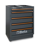 Beta C45PRO M5 5 fiókos rögzített modul a C45PRO műhelyberendezés összeállításhoz