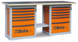 Beta C59B-R "Endurance" munkapad két 6 fiókos blokkal