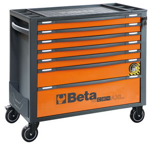 Beta RSC24AXL/7-A-7 FIÓKOS SZERSZÁMKOCSI BORULÁSGÁTLÓ RENDSZERREL, HOSSZÚ MODELL termék fő termékképe