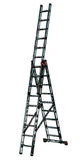 Demotech TT9-LK 3x9 fokos háromrészes sokcélú létra, 46484BER