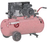 Demotech W5R 90 literes dugattyús kompresszor, 10207BER