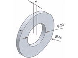  Távtartó betonmaró csillaghoz (D=44mm, d=23mm, s=4mm) 