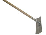  BETONTROWEL acél betonterítő fa nyéllel 
