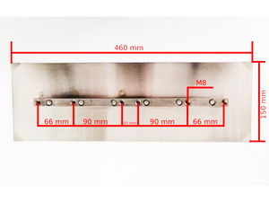 BETONTROWEL glettelő lapátkészlet (1200 mm, 5 db)  termék fő termékképe