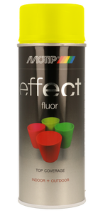 Motip DECO EFFECT fluoreszkáló festék spray, sárga, 400 ml termék fő termékképe