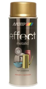 Motip DECO EFFECT metálfényű festék spray, ragyogó arany, 400 ml termék fő termékképe