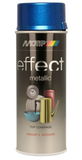 Motip DECO EFFECT metálfényű festék spray, kék, 400 ml