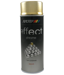 Motip DECO EFFECT krómhatású festék spray, arany színű, 400 ml termék fő termékképe