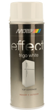 Motip DECO EFFECT hűtőszekrény zománc javító szintetikus festék spray, fehér, 400 ml