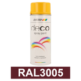 Motip DECO szintetikus festék spray, RAL3005, 400 ml